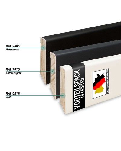 Sockelleiste cube - m,