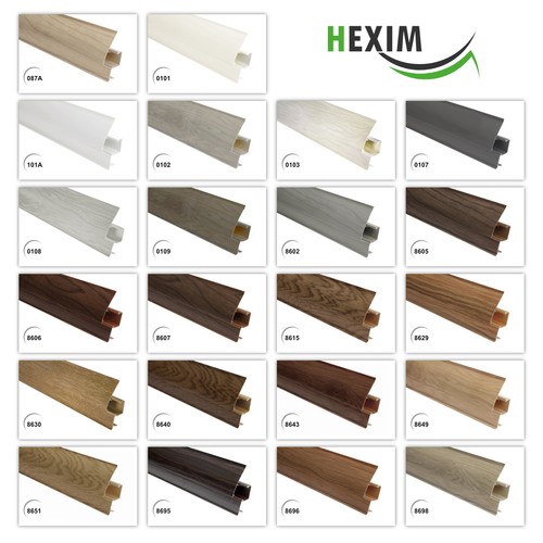 Lemal sockelleiste - 2m,
