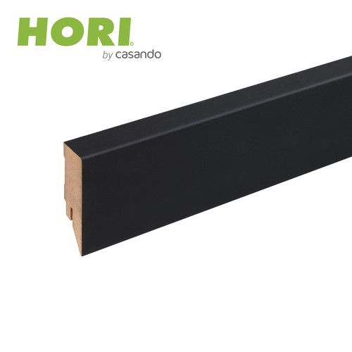 Hori sockelleiste uni schwarz - sockelleiste,