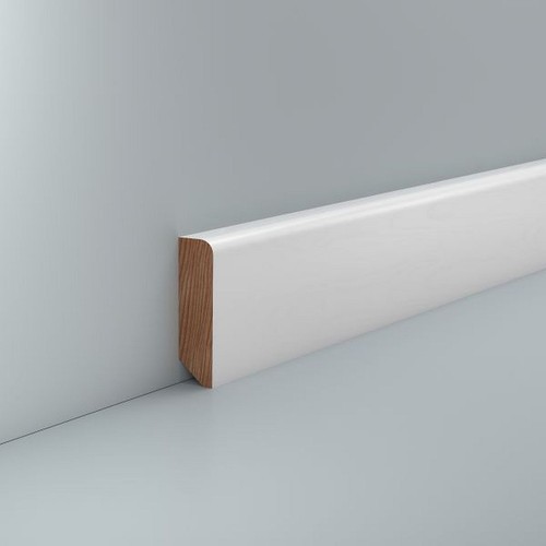 Sockelleiste buche weiß x - 16,