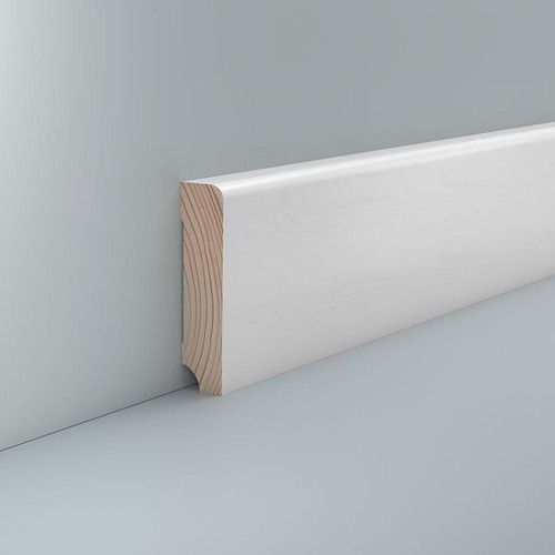 Sockelleiste weiß holz x - holz,